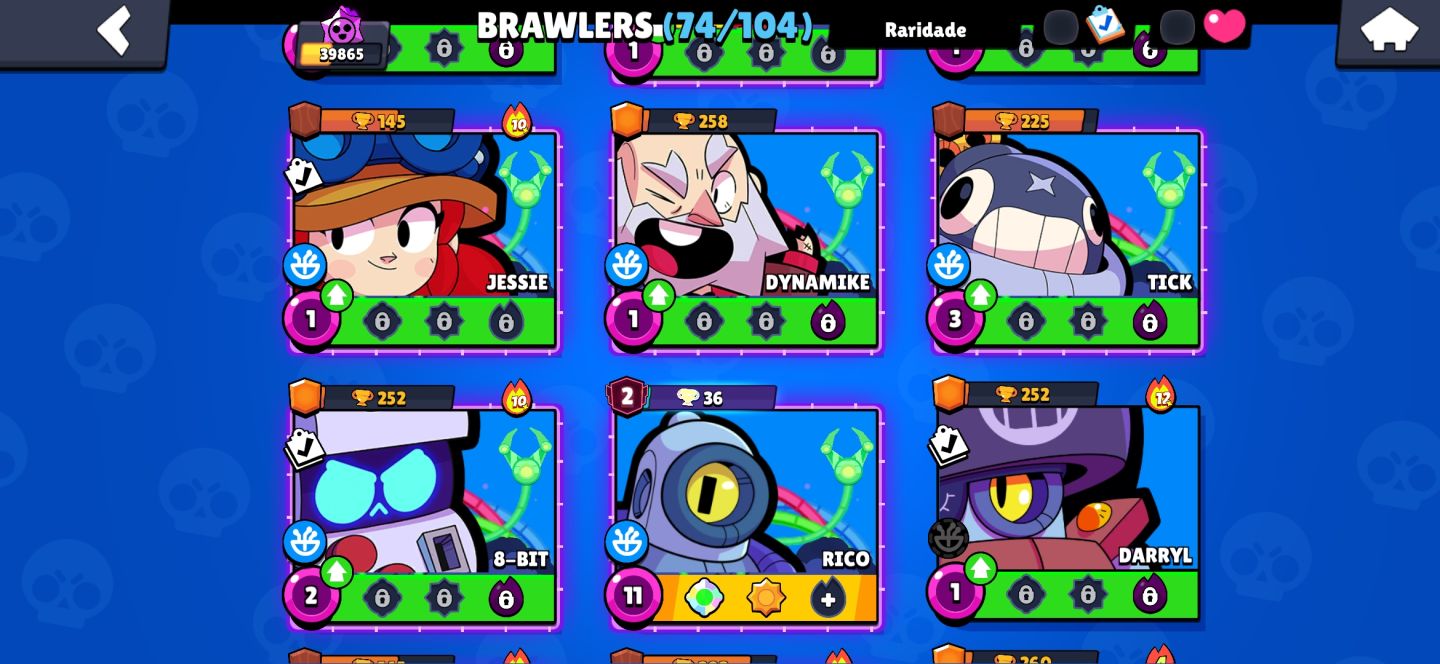 Conta de braws stars rara