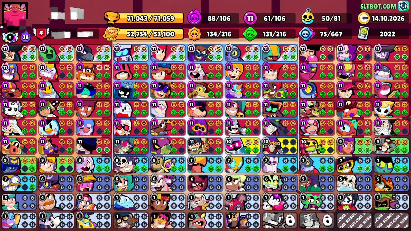 CONTA BRAWL STARS COMPLETA E FULL