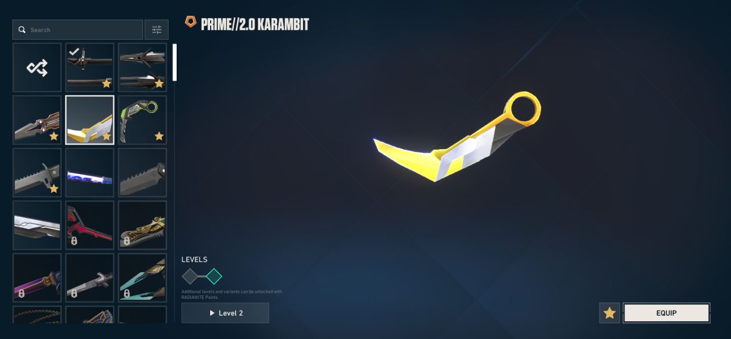 Conta Valorant Muitas Skins, 6 Skins Faca Compradas