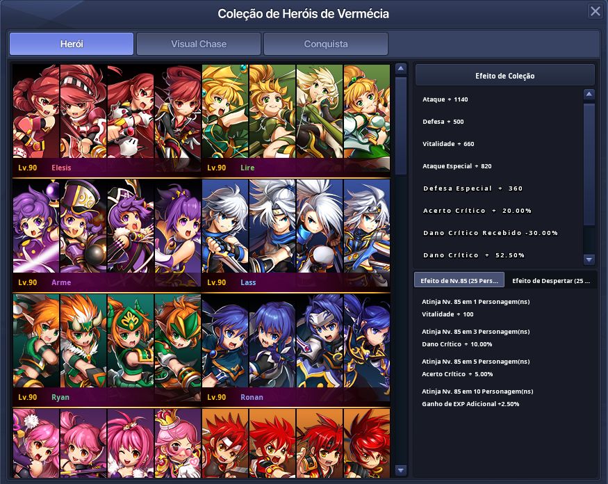 CONTA FULL FENIX LVL 90 +TODAS AS CLASSES, DESPERTAR, 4 BARRA e TROCA de ARMA