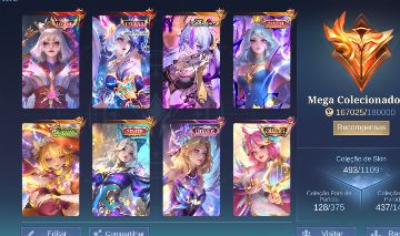 MID/SUP 490 SKINS MEGA COLECIONADOR