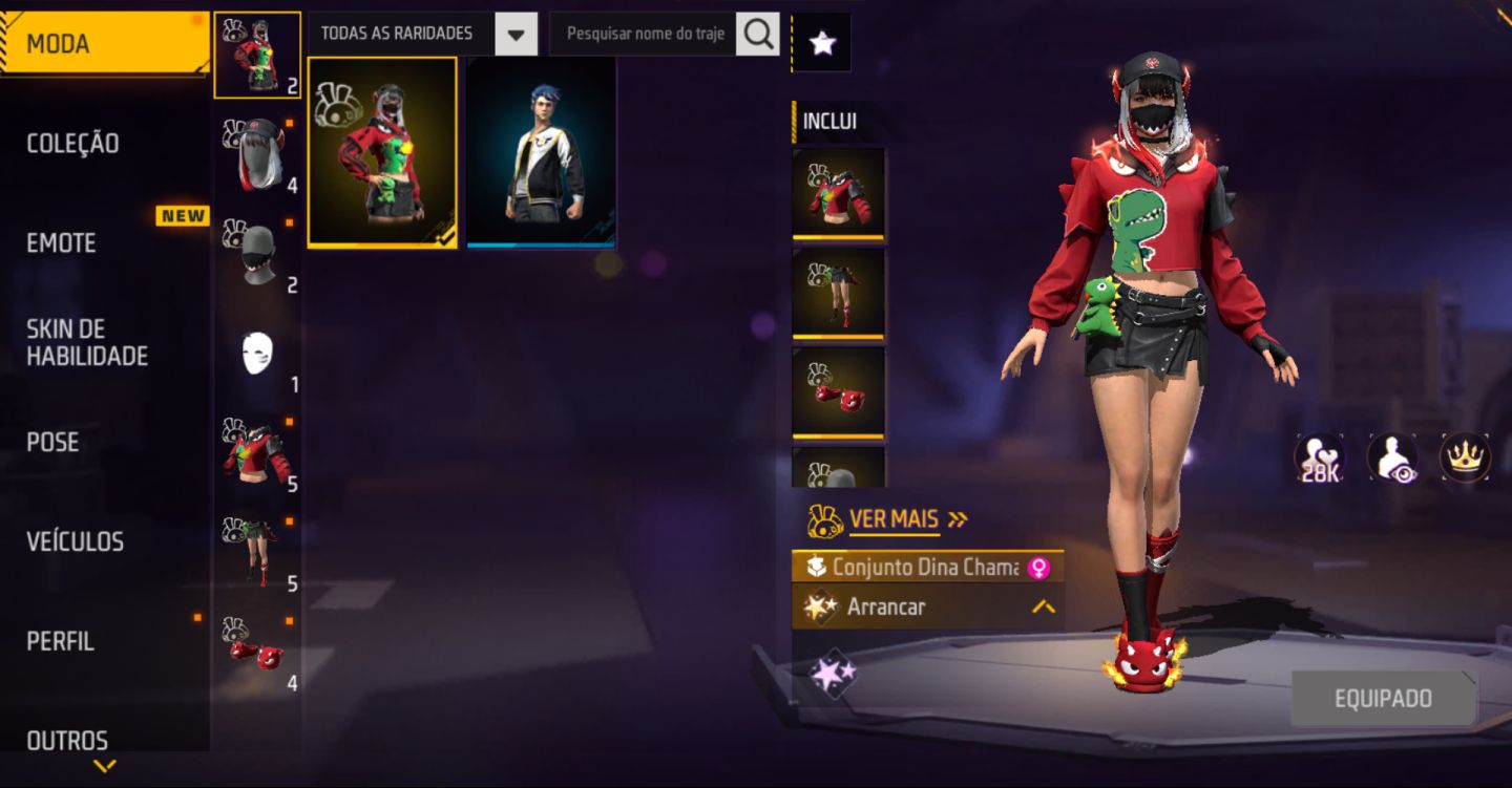 CONTAS BOT FREE FIRE LEVEL 20 + Troca Nick / LEIA A DESCRIÇÃO