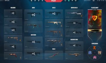 Conta/valorant pra sair rapido vendi o pc, com muitas skins legais, chaveiro rad