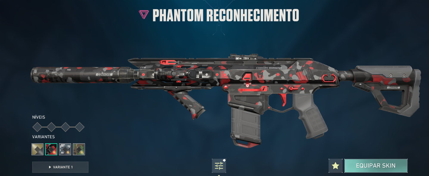 Conta VALORANT com skin em todas as aramas bundle champions 2023 e 2024 e arcane
