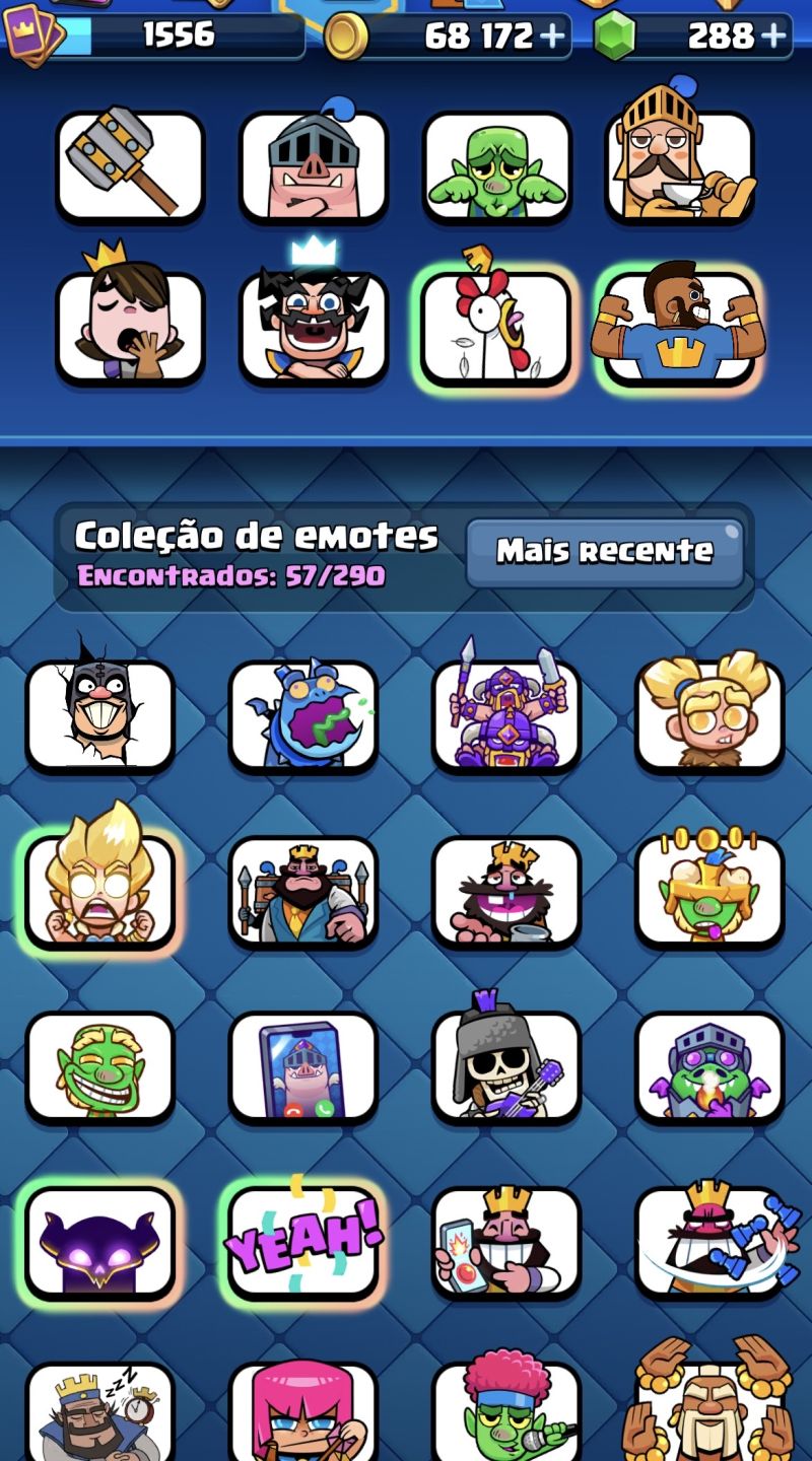 Conta Clash Royale 14K Troféus