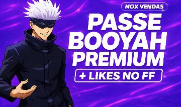 [MEGA PROMOÇÃO] PASSE BOOYAH PREMIUM + BRINDE de LIKES ENTREGA RÁPIDA(FREE FIRE)