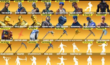 CONTA FORTNITE COM TRAVIS SCOTT + S3 FULL + STW+ FRESH (DANÇA MAIS RARA DO JOGO)