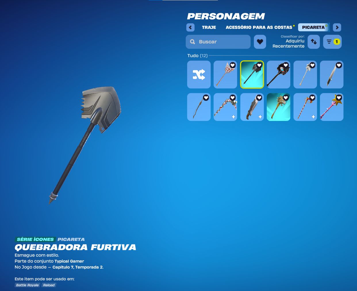CONTA DIAMANTE FORTNITE RELOAD - SKINS TRYHARD (INFORMAÇÕES ALTERÁVEIS)
