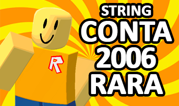 CONTA ULTRA RARA 2006 ID SNIPE 4 DÍGITOS