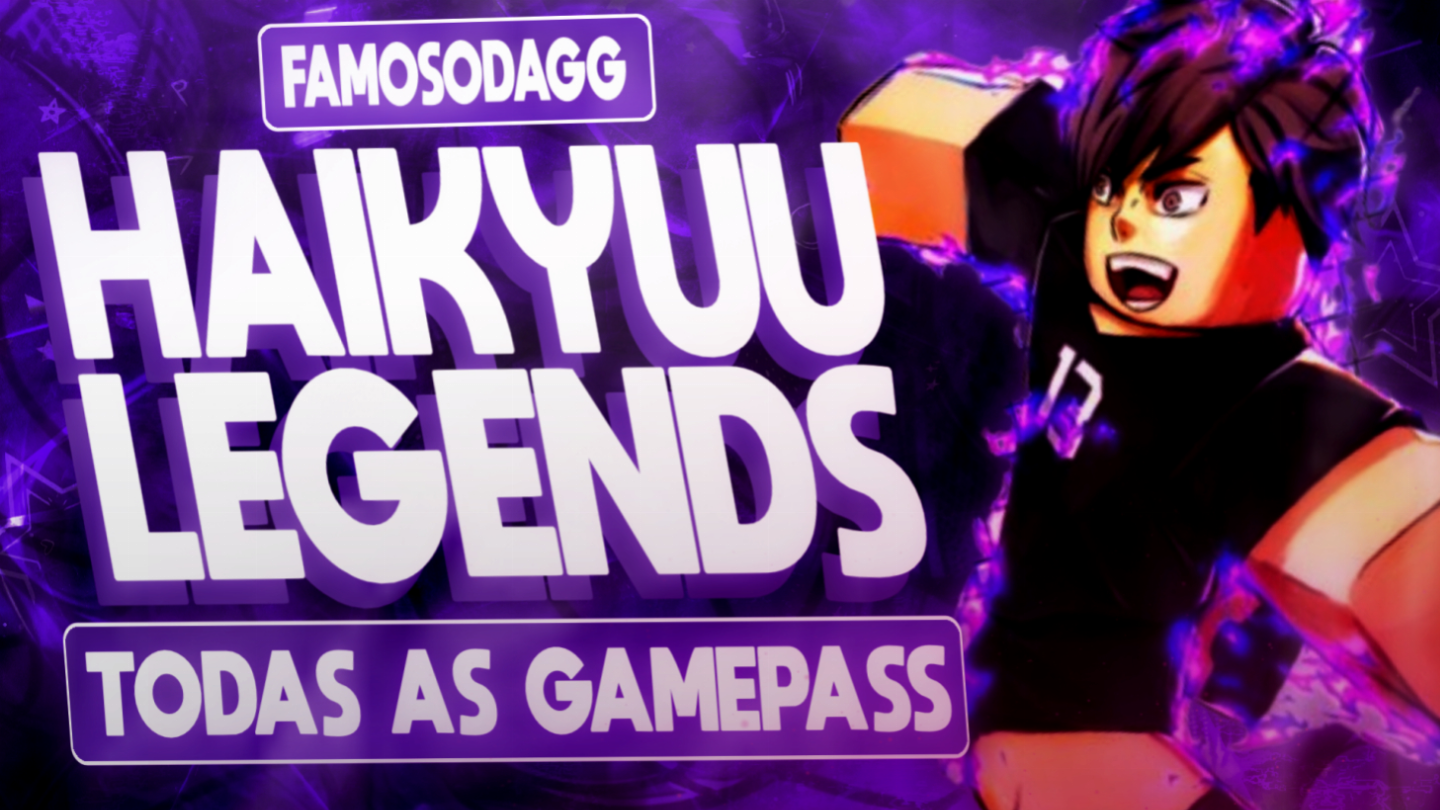 HAIKYUU LEGENDS | VOLLEYBALL LEGENDS | PROMOÇÃO | ROBLOX GAMEPASS
