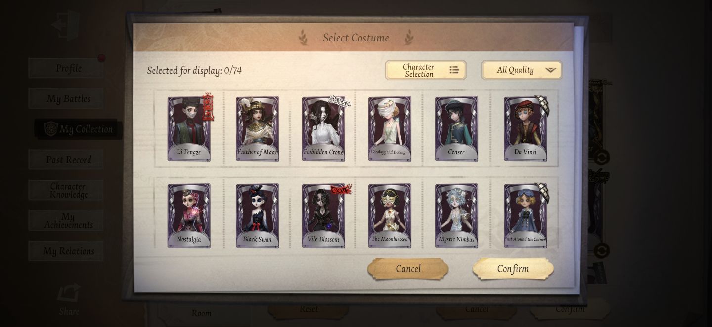 Conta Identity V com Ryuk e muito mais!