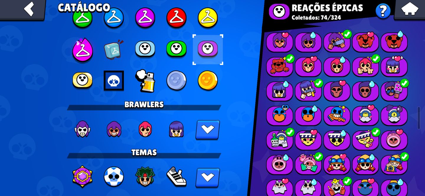 Conta de brawl stars antiga + clash (ACEITO PROPOSTAS)