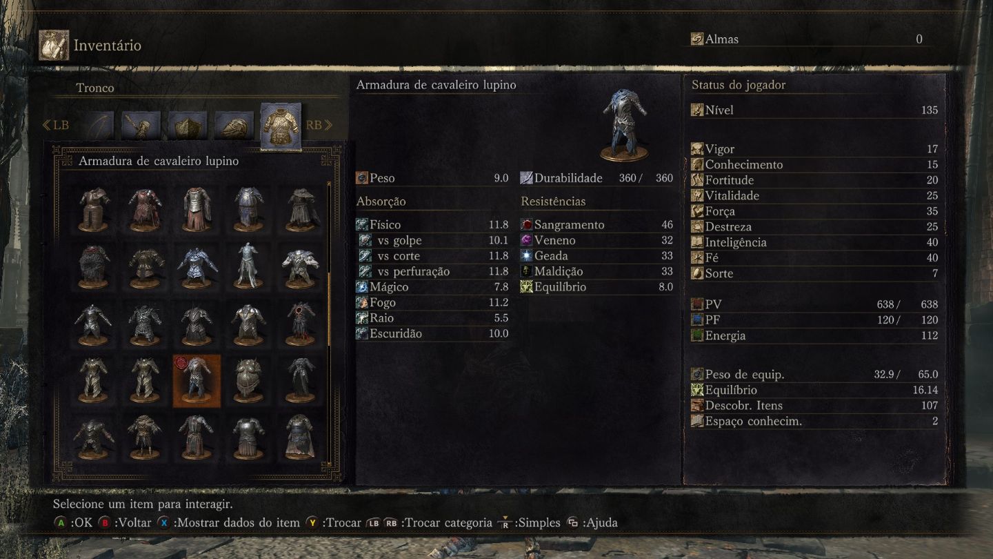 DARK SOULS 3 Todos os Itens PS4/5 e Steam