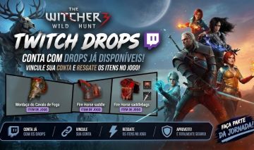 The Witcher 3 - Twitch drops - Entrega Rapida (Itens na descrição)