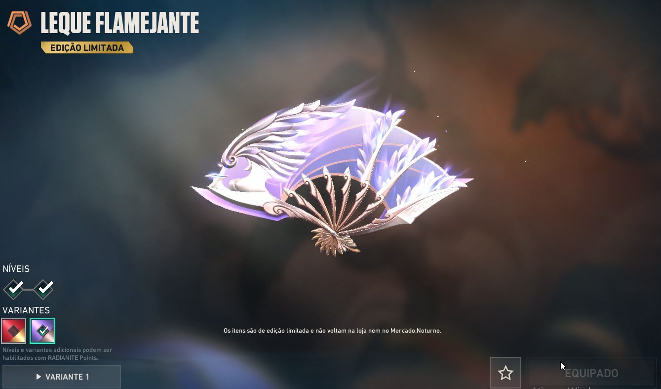 CONTA COM PACOTE CHAMPIONS 25,26, VANDAL CHAMPIONS 23 E PHANTOM 24 E LEQUE RARO