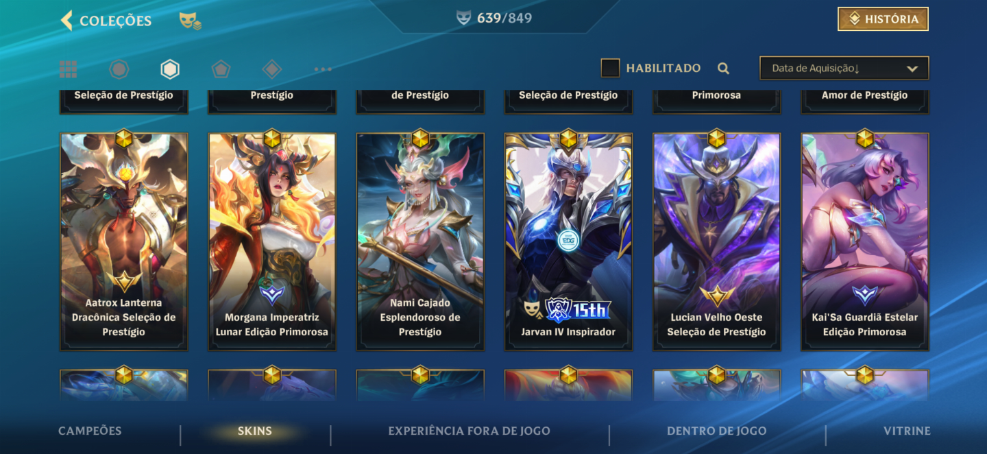Conta Wild Rift Com Skins Ultimate, Míticas, Edições Limitadas e Raras