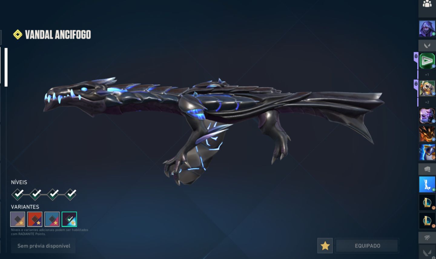 CONTA RARA BETA VALORANT - CONJUNTO DO PRIMEIRO PASSE E MUITOS OUTROS - SEM RANK