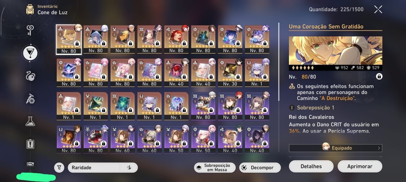 CONTA ENDGAME PREMIUM + COLAÇÃO FATE COMPLETA (SABER + ARCHER + GILGAMESH)