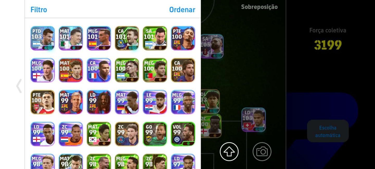 CONTA EFOOTBALL COM CRUYFF + OWEN + SALAH BLITZ CURLER + ØDEGAARD + OSIMHEN
