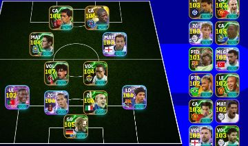 CONTA EFOOTBALL MUITO FORTE SUÁREZ 108 + DEMBÉLÉ 106