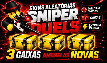 SKINS ALEATÓRIAS SNIPER DUELS | DUELOS DE SNIPERS + CAIXAS+ ENTREGA RÁPIDA