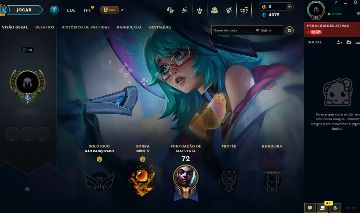 CONTA LOL LEVEL 30 UNRANKED UPADA A MÃO