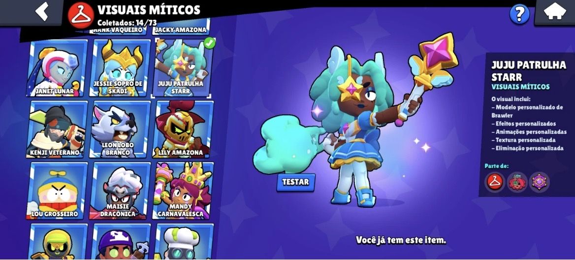 Conta de braw star super upada
