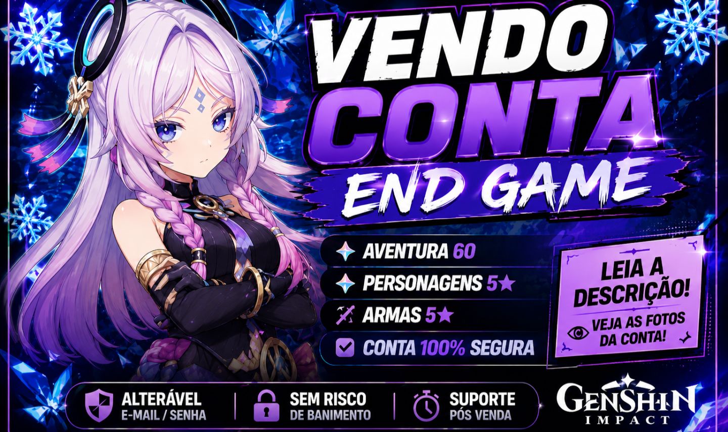 CONTA GENSHIN ENDGAME MAVUIKA + FURINA + CITLALI + SKINS