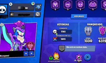 CONTA BRAWL STARS + CLASH ROYALE | 40K+ TROFÉUS | NEGOCIÁVEL