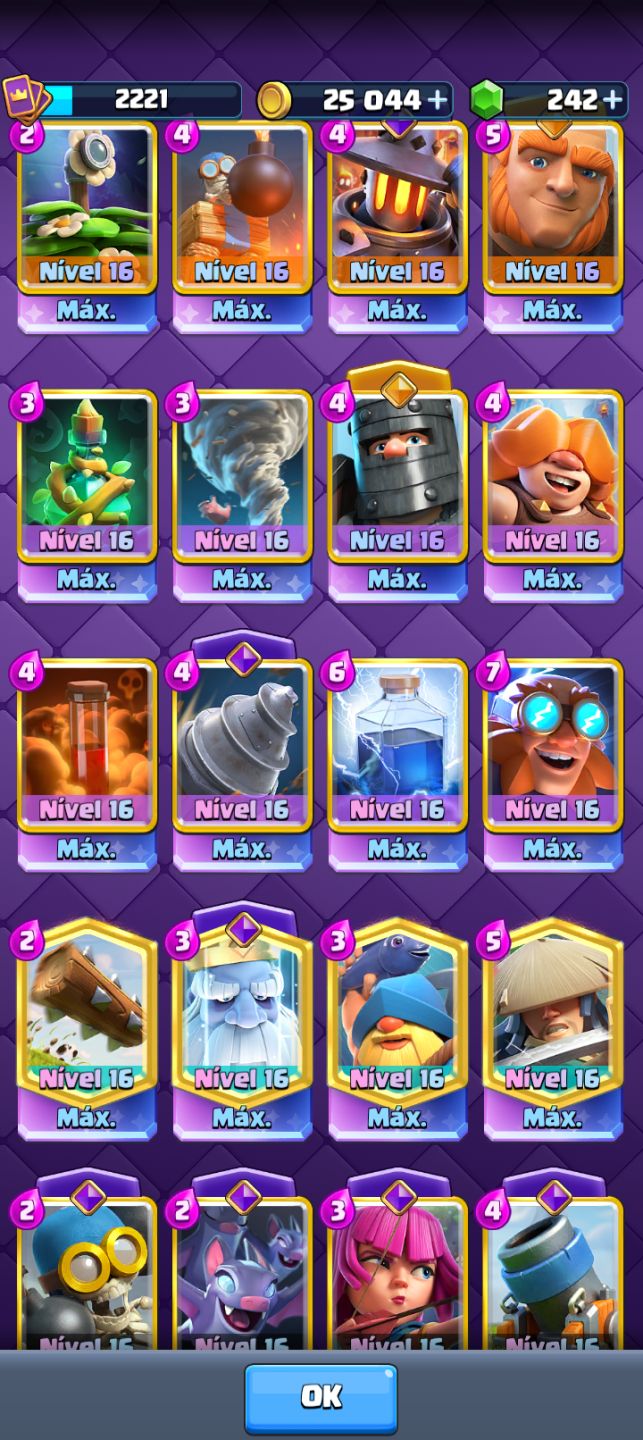 Melhores cartas e decks conta full