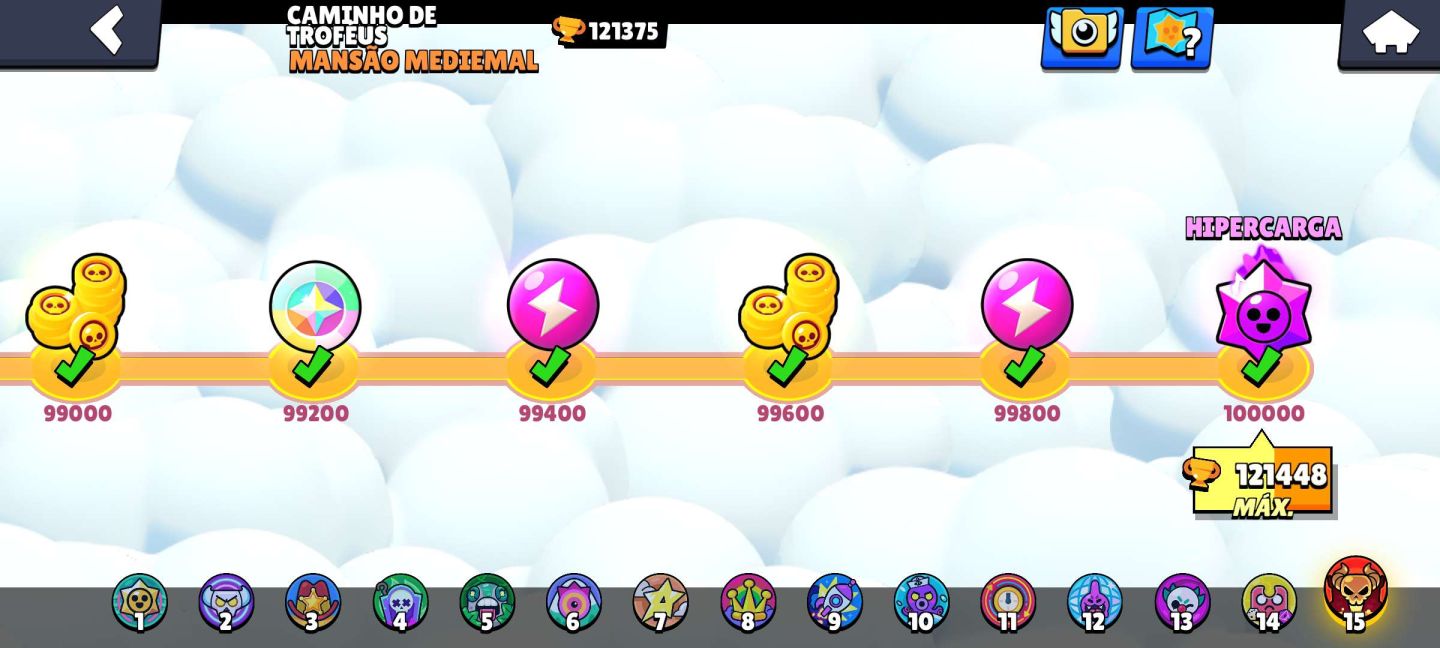 CONTA RARA DE 2018 - 122.000 TROFEUS - SKINS UNICAS- PARA SAIR HOJE-TODOS BRAWL