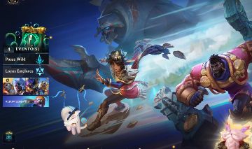 Conta league of legends wild rift com skin raras e elo esmeralda