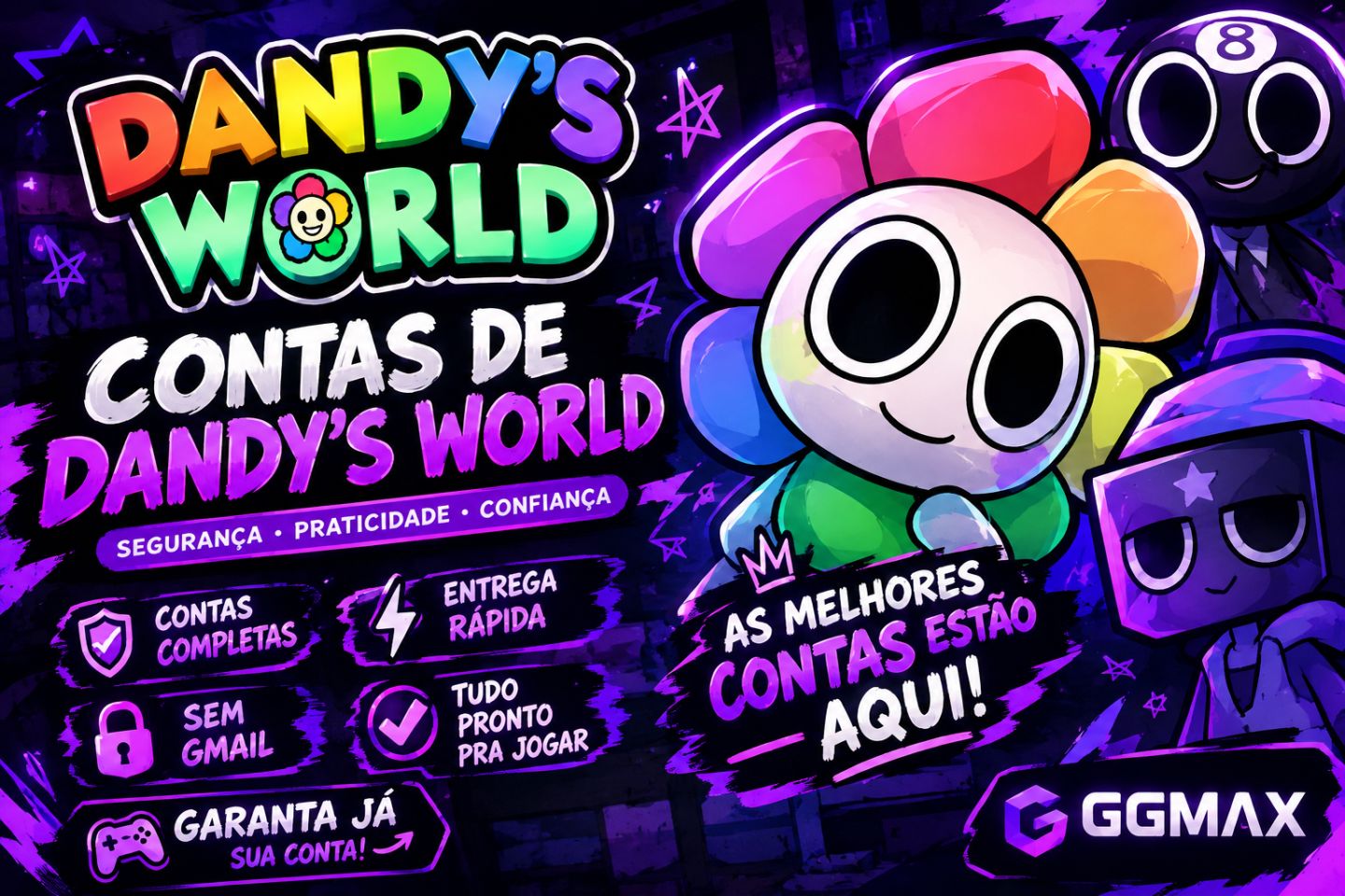 Contas De Dandys World - Varias opções !
