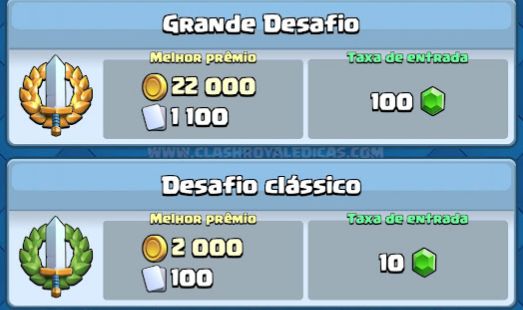 Grandes desafios E desafios classicos para venda