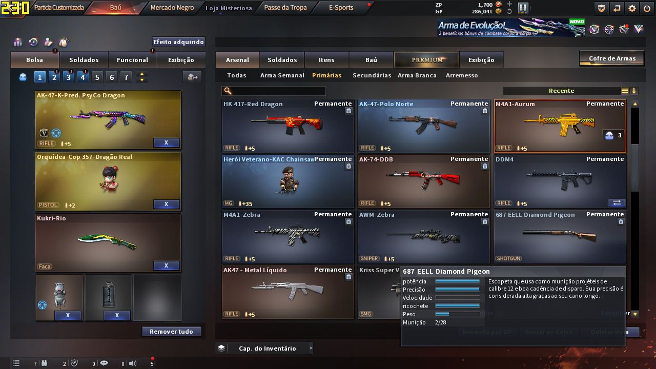 CONTA BARRINHA CROSSFIRE MUITO BOA PARA JOGAR RANQUEADA COD FX5
