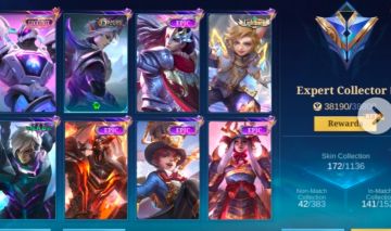 Conta mobile legends a venda 172 skins