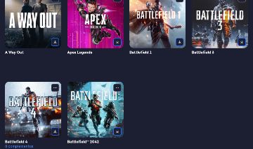 CONTA EA GAMES COMPLETA 4 FRANQUIAS BATTLEFIELD e A WAY OUT