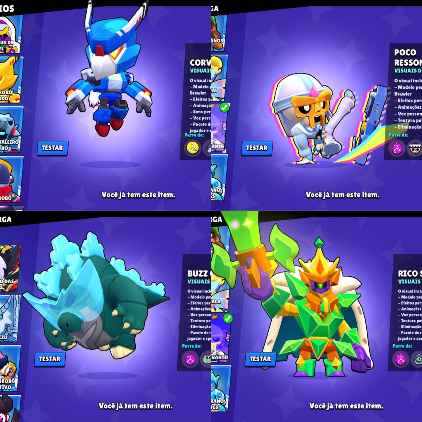 CONTA DE BRAWL STARS | 39K DE TROFEUS | 99 BRAWLERS + KAZE E SIRIUS