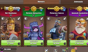 CONTA SUPERCELL - CLASH OF CLANS TH14 CLASH ROYALE ARENA 28