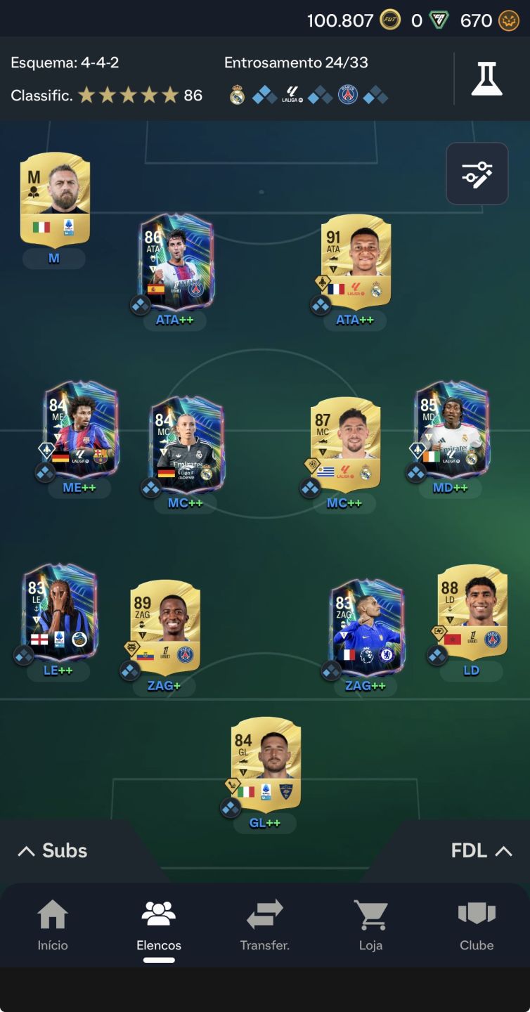 CONTA META EA FC 27 ULTIMATE TEAM MBAPPE E COMPANHIA