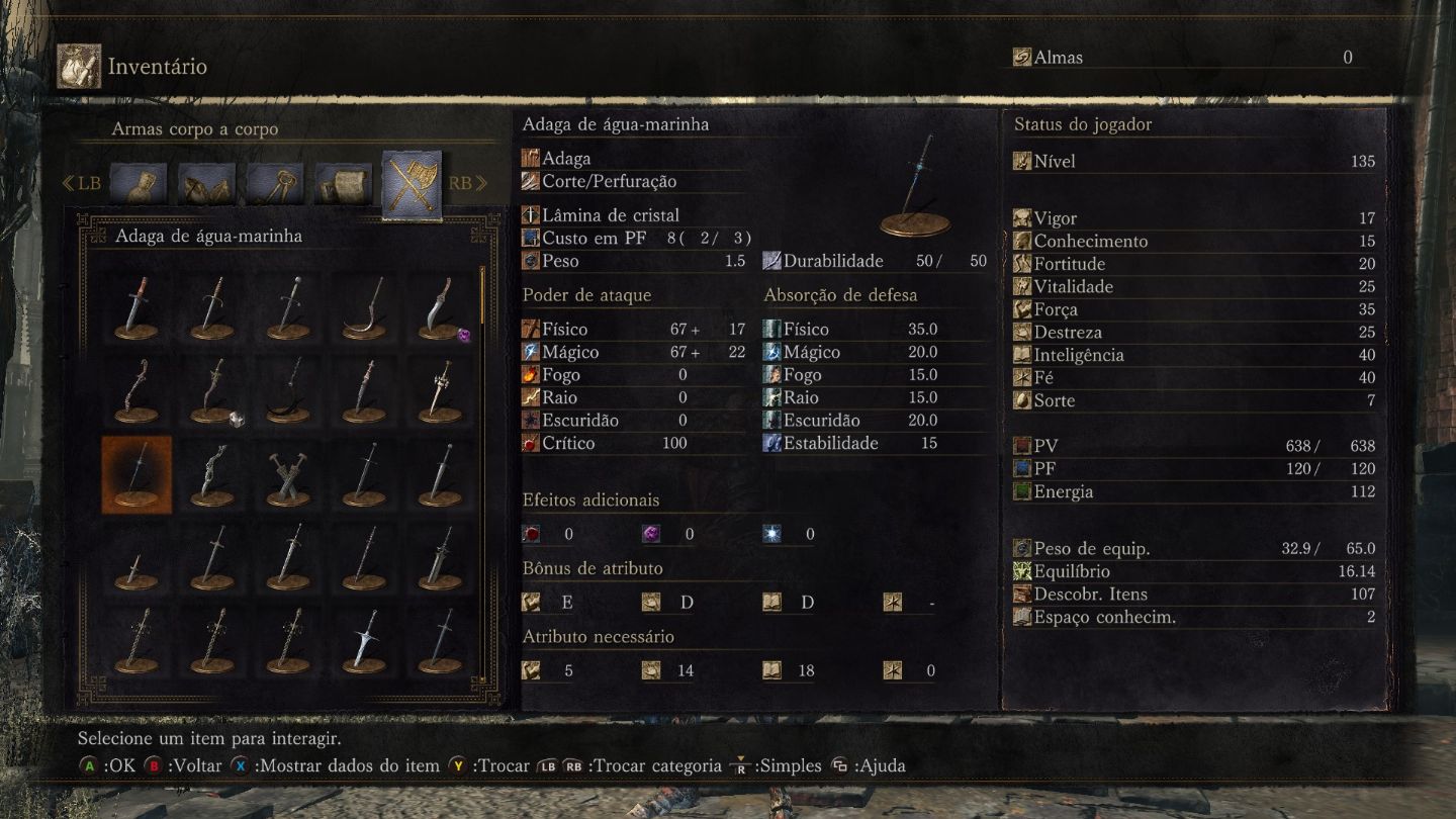DARK SOULS 3 Todos os Itens PS4/5 e Steam