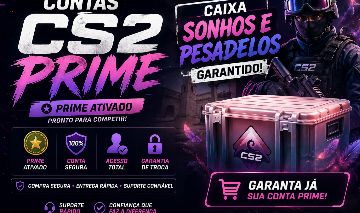 Conta Steam prime caixa sonhos e pesadelos garantido