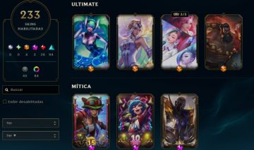 CONTA LV 505! 233 SKINS! TODOS CHAMPS! PRATA II!! 108 WARDS!! 84 CROMAS!! +VAVA