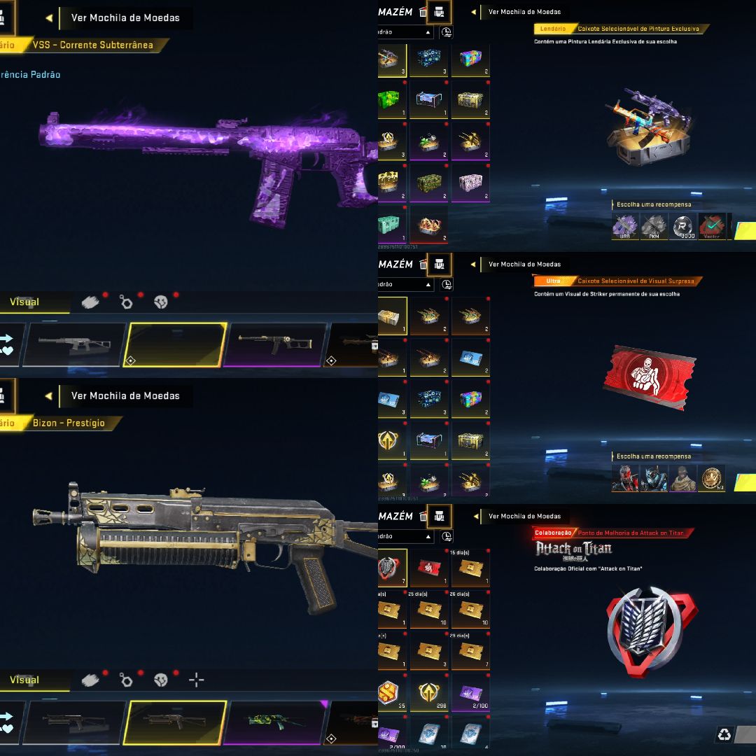 Blood Strike Conta Lv.41 Mestre III, Skins Ultra e Lendárias + Armas Raras