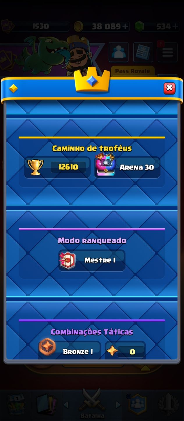 Clash Royale 12,5K+ | 8 Anos | Único Dono | Full Up | Negociável