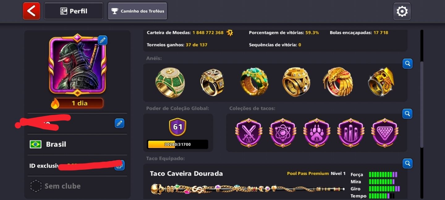 Conta com 1,8 bilhões de fichas