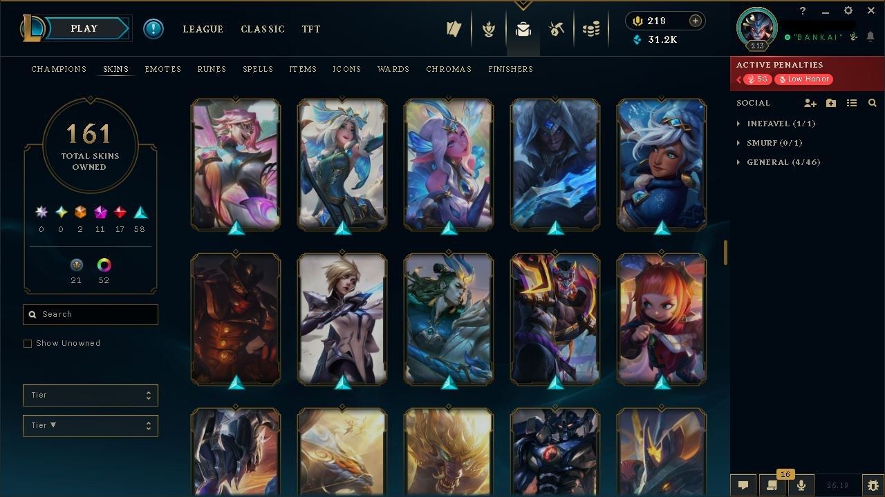 CONTA VALORANT E LOL COM CHAMPIONS 2024 E FACA 2025 COM MAIS DE 2K GASTOS