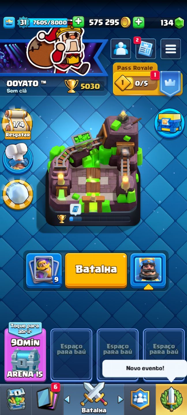 CONTA BRAWL STARS + CLASH ROYALE