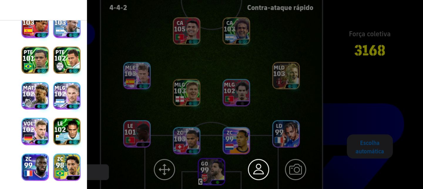 Conta com ney blitz e ney da última copa pack de Portugal e mais