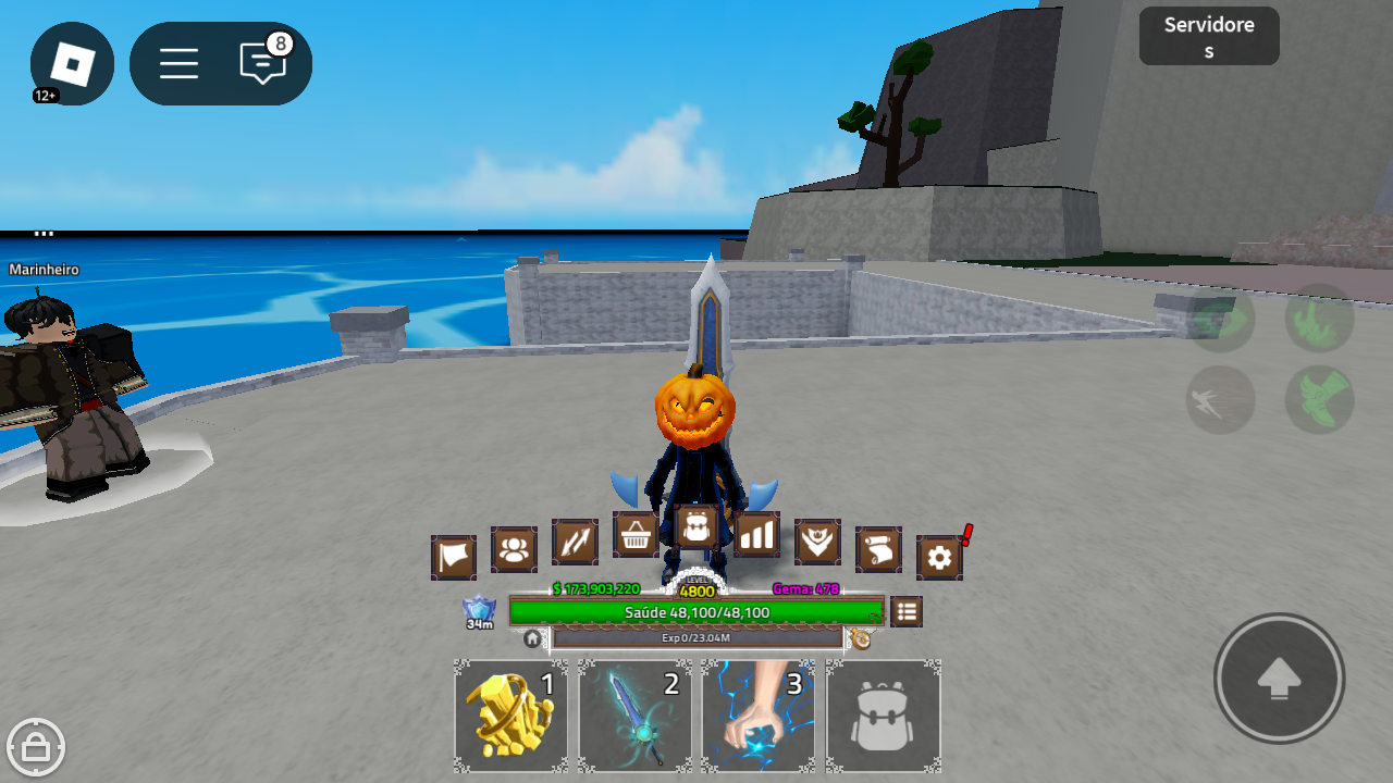 Conta Roblox raças full